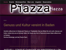 Tablet Screenshot of piazza-baden.ch